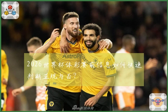2026世界杯体彩赛前信息如何快速判断正规与否？