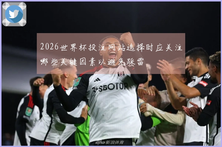 2026世界杯投注网站选择时应关注哪些关键因素以避免踩雷