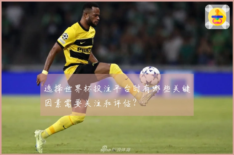 选择世界杯投注平台时有哪些关键因素需要关注和评估？
