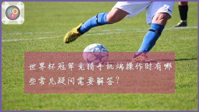 世界杯冠军竞猜手机端操作时有哪些常见疑问需要解答？